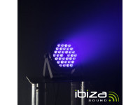 Ibiza Projector PAR c/ 36 Leds 3W UV DMX Ibiza Projector PAR c/ 36 Leds 3W UV DMX